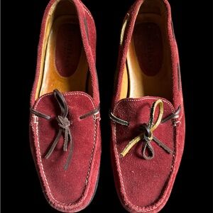 Cole Haan Burgundy Genuine Leather Loafers – Classic & Comfortable